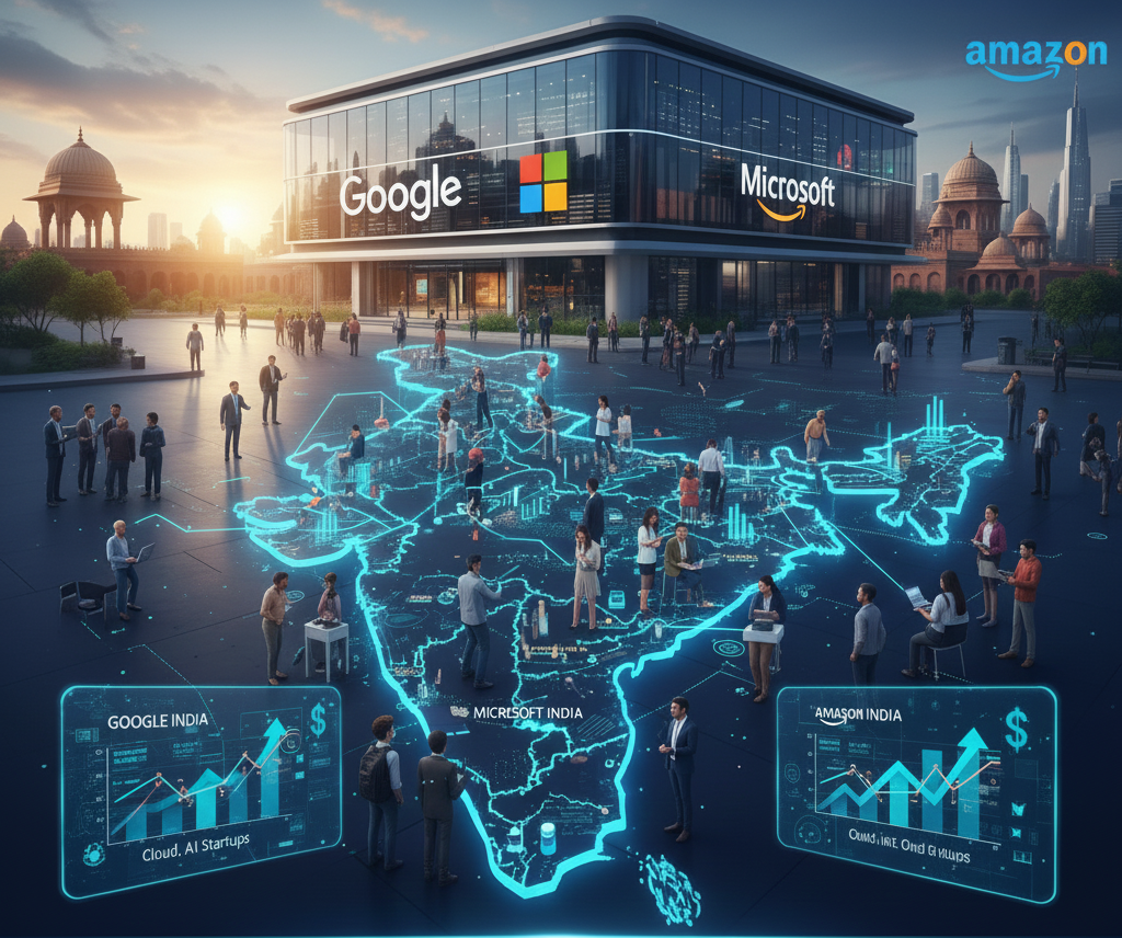गूगल, माइक्रोसॉफ्ट, अमेजन का बड़ा दांव,
