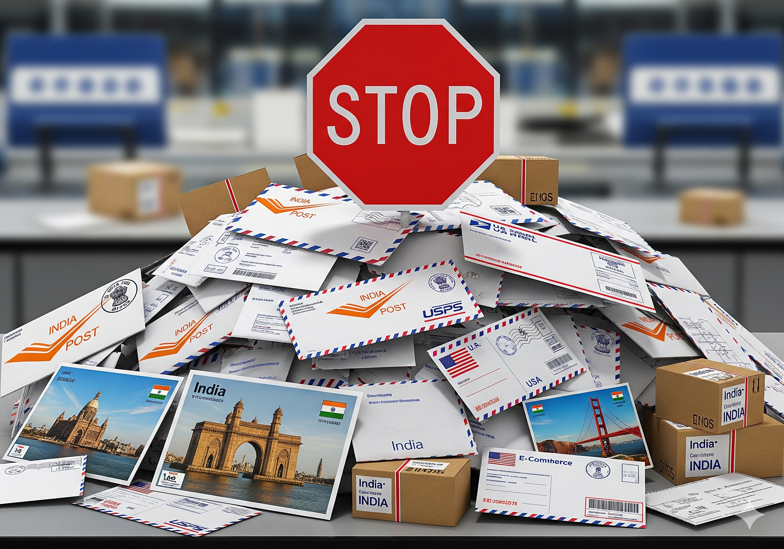 चिट्ठी-पार्सल सब पर ब्रेक! अमेरिका के लिए डाक सेवा क्यों हुई बंद?