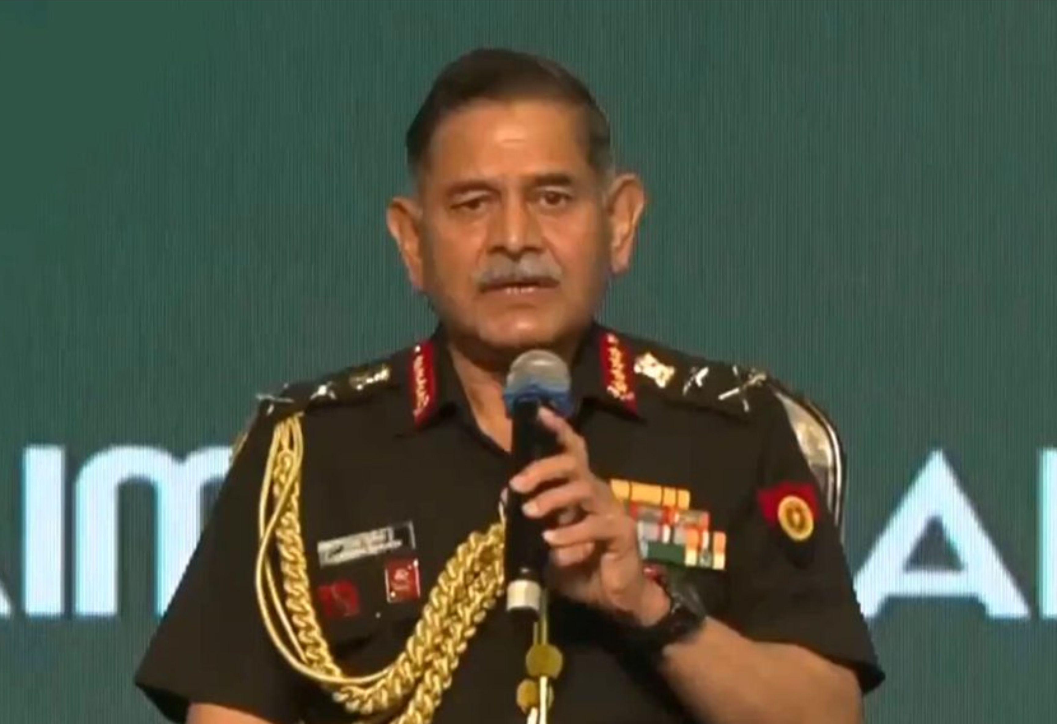 सेना प्रमुख का बयान: