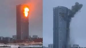 रूस के कजान में ​​​​​​​9/11 जैसा अटैक:2 इमारतों से टकराए ड्रोन, कजान एयरपोर्ट पर सभी उड़ाने रोकी गई